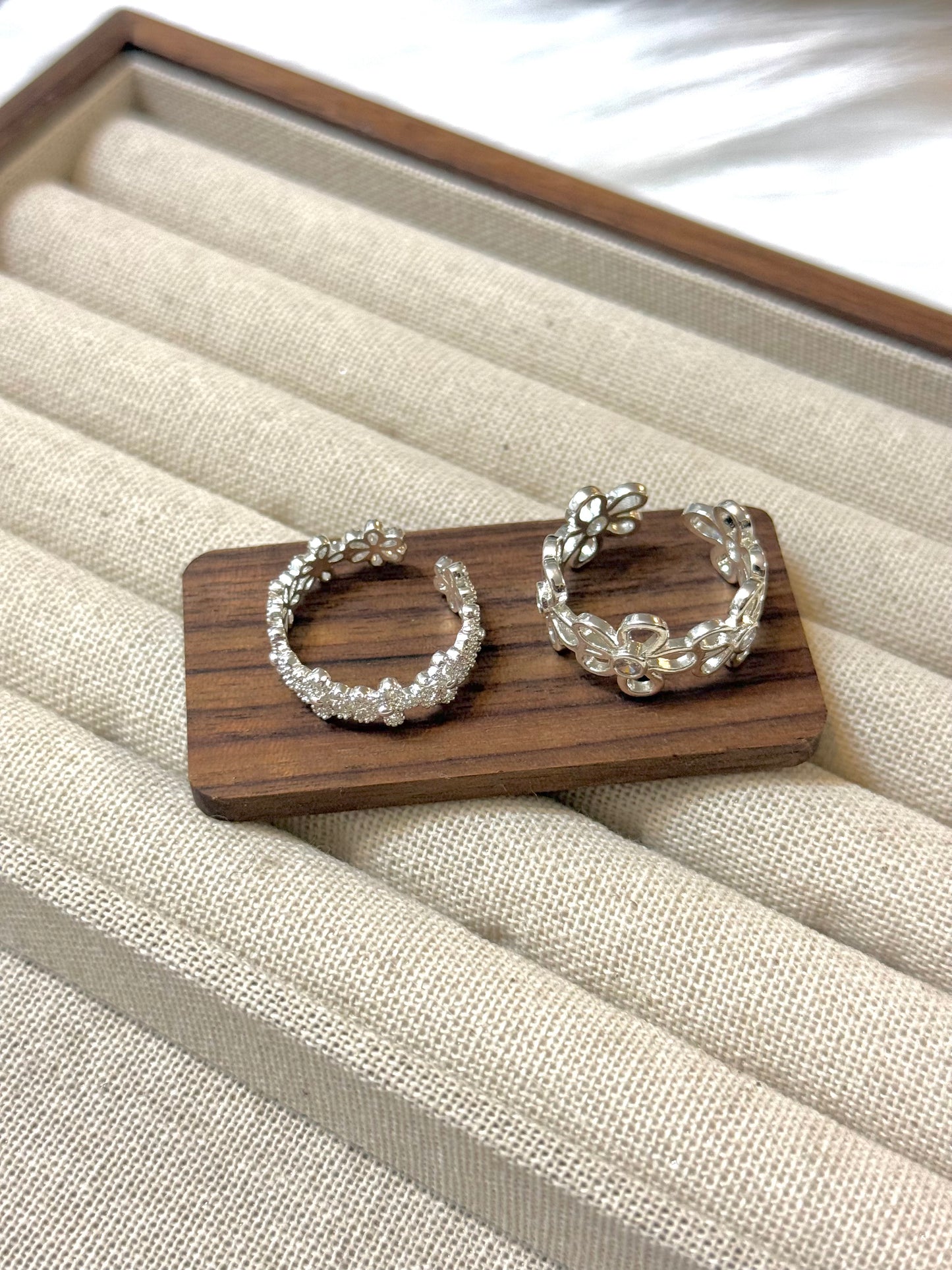 Flowers rings🌸