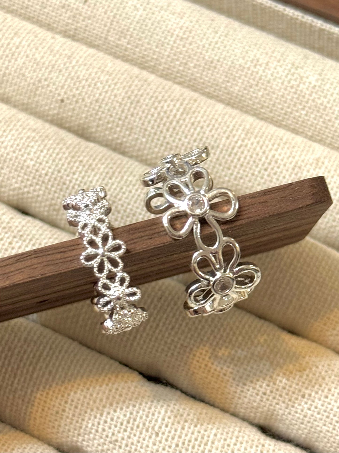 Flowers rings🌸