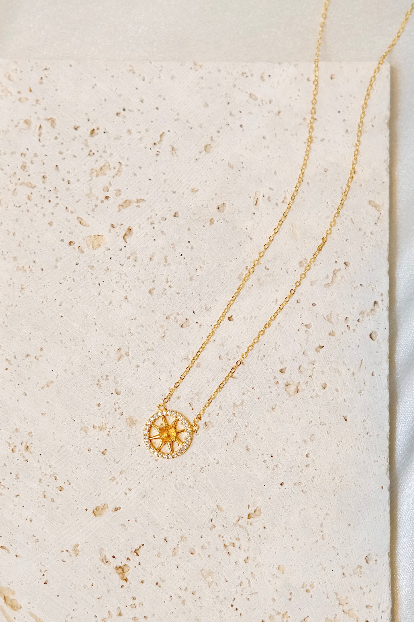 925 Octagram necklace