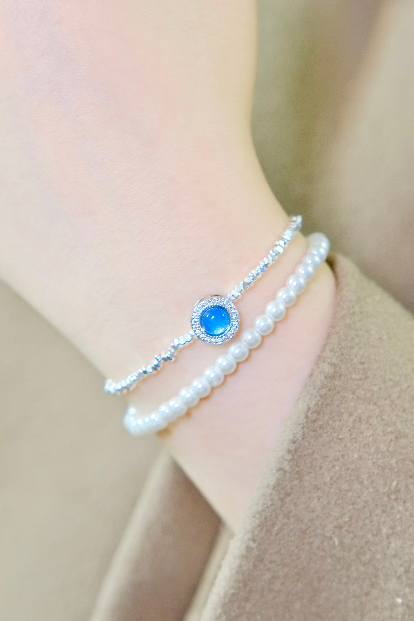 Aquamarine Bracelet