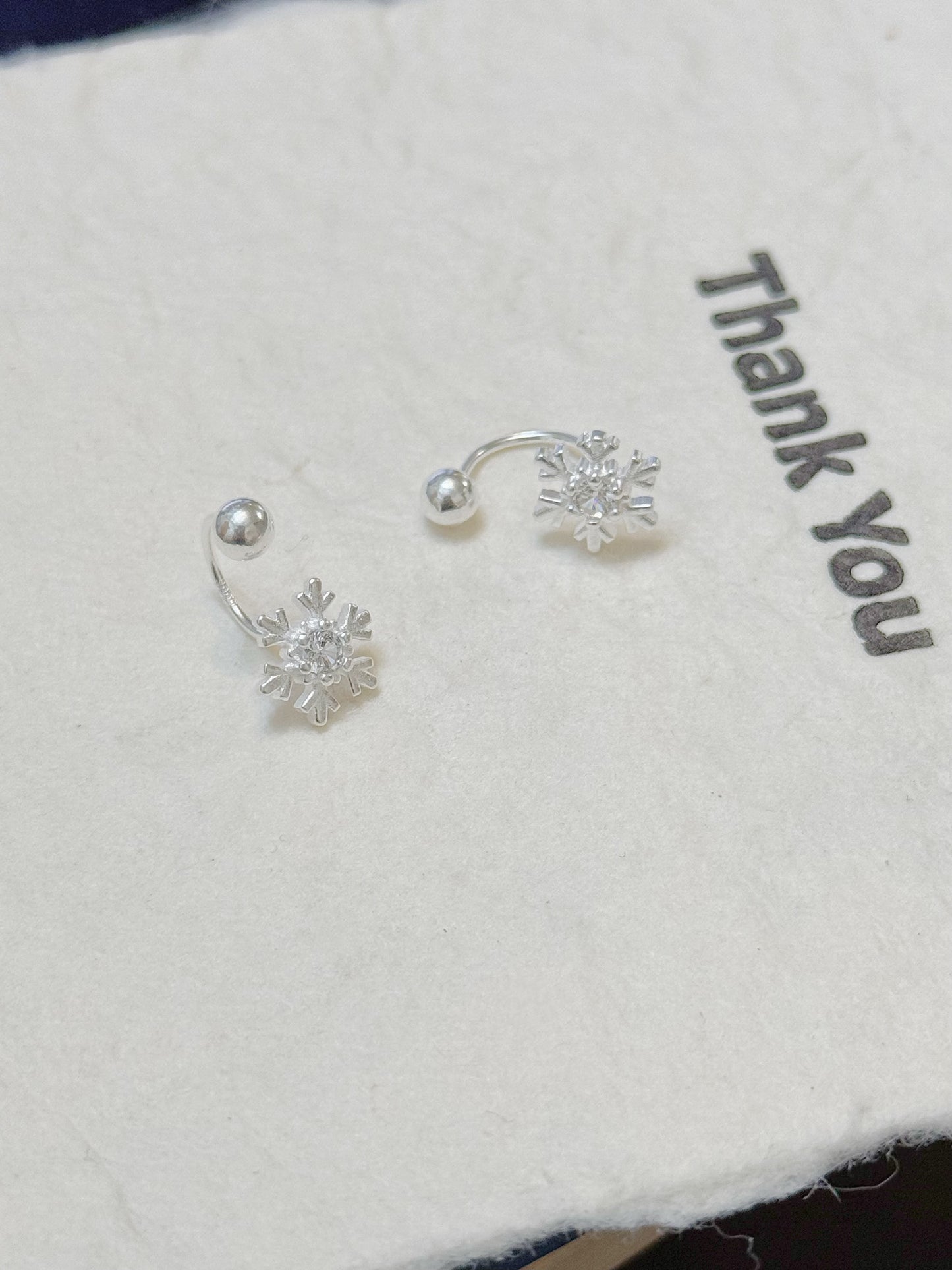 Snowflake 2 ways earrings