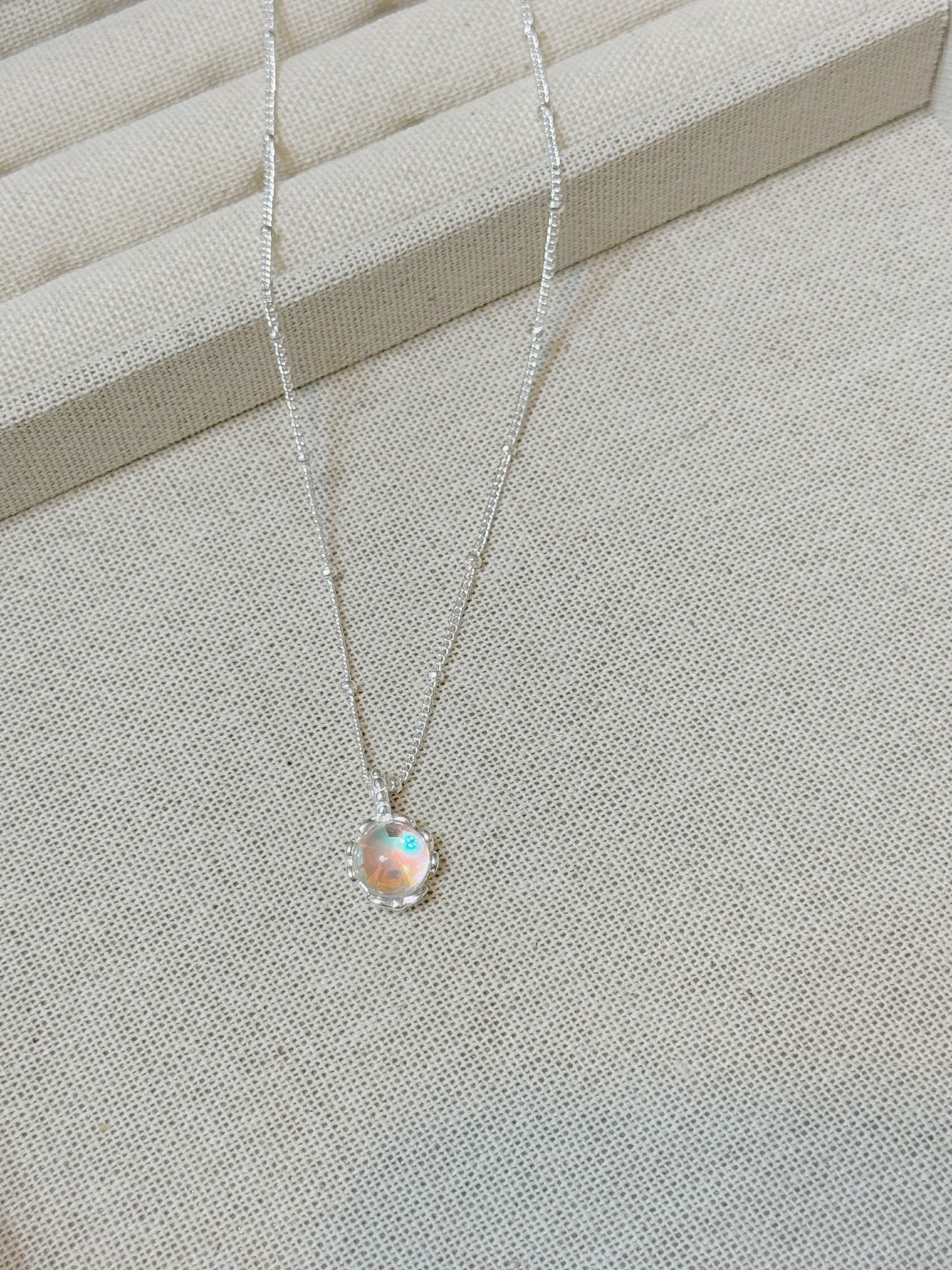 Moonstone necklace