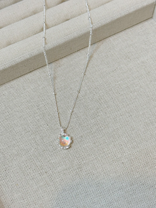 Moonstone necklace