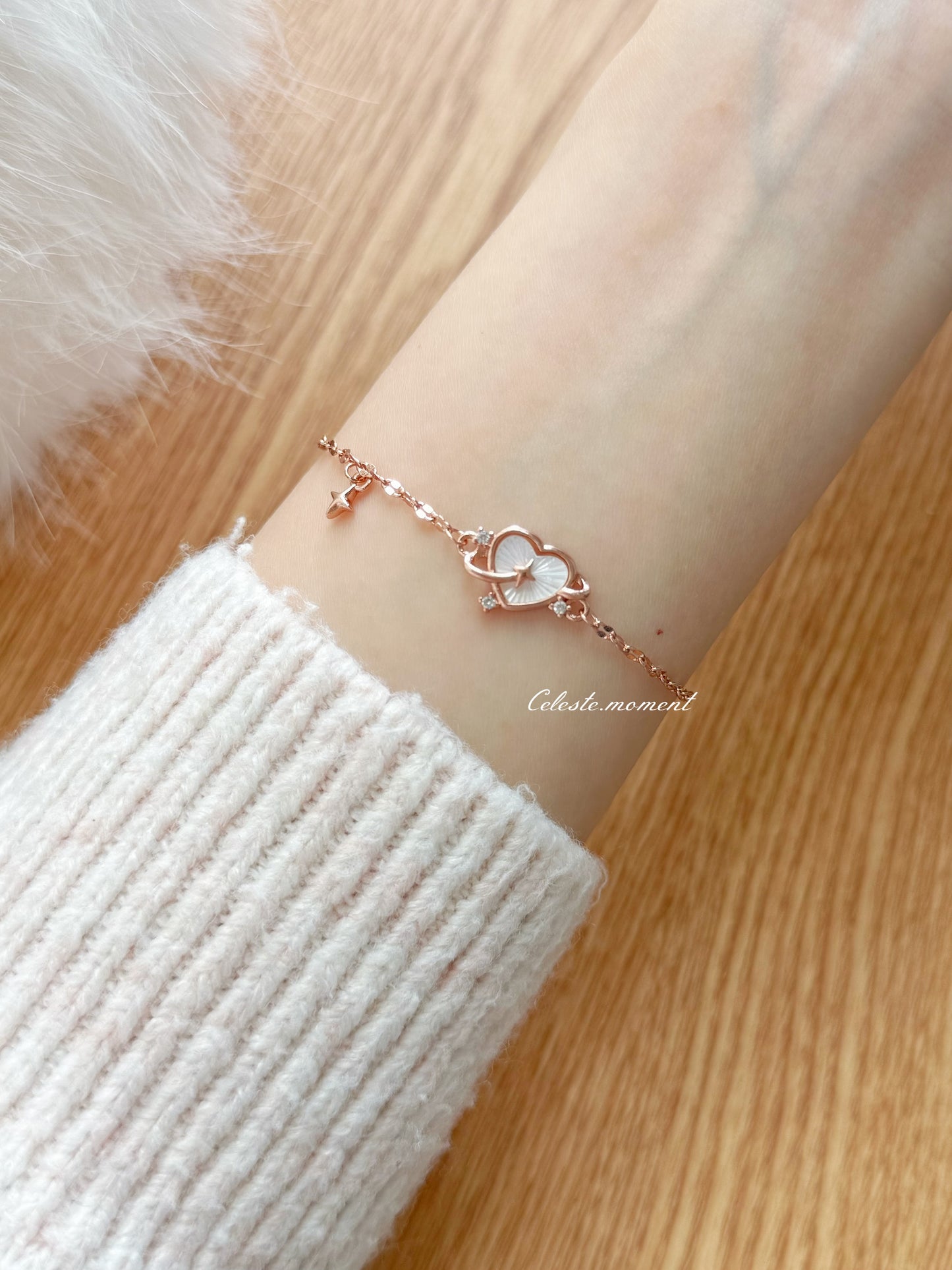 Serenity Heart Bracelet