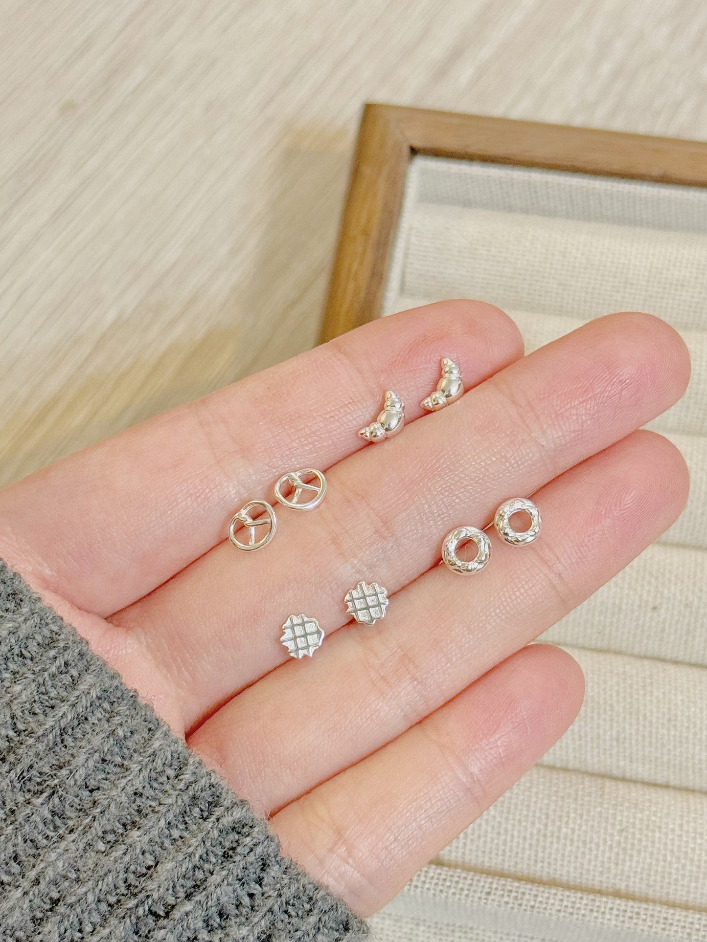Bakery Earrings Collection 🥨🥐🍩🧇