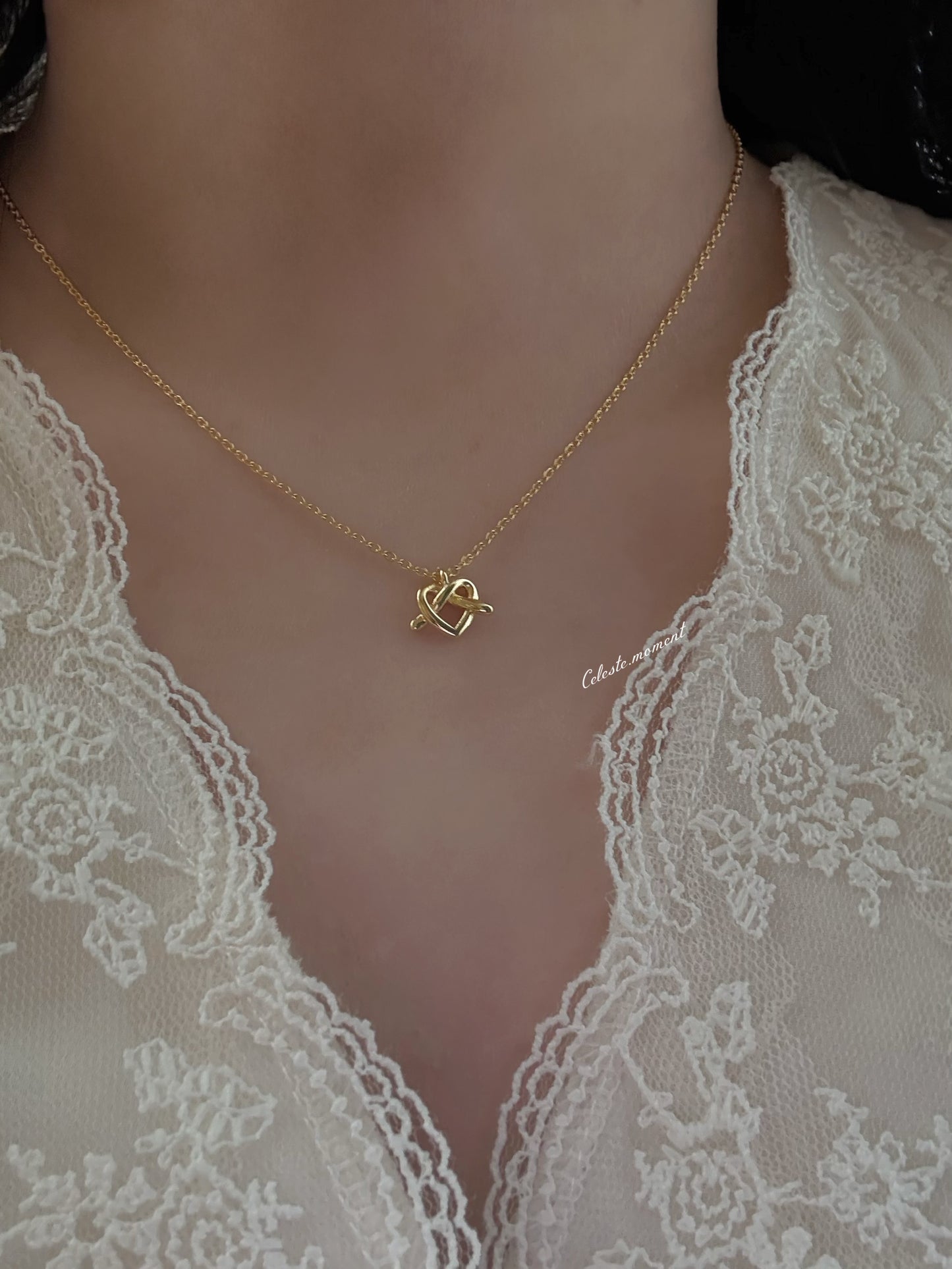 心形結頸鏈