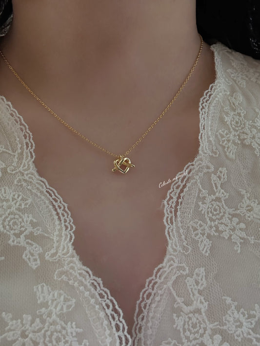 心形結頸鏈